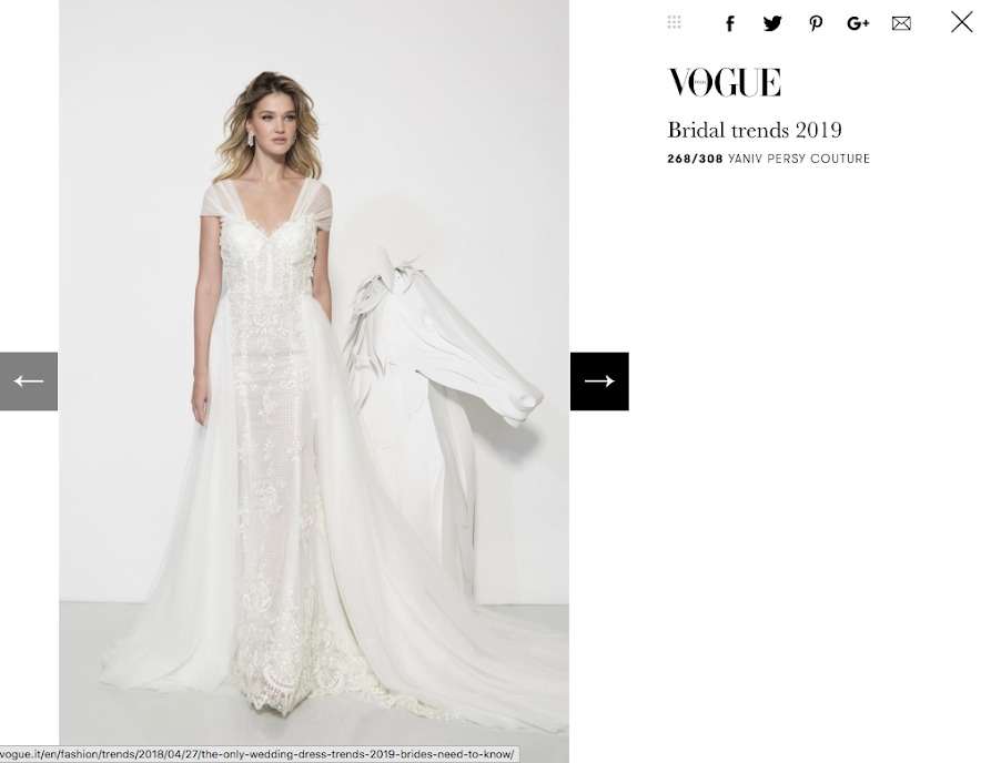 Top Wedding Dress Trends of 2019 - La Fête