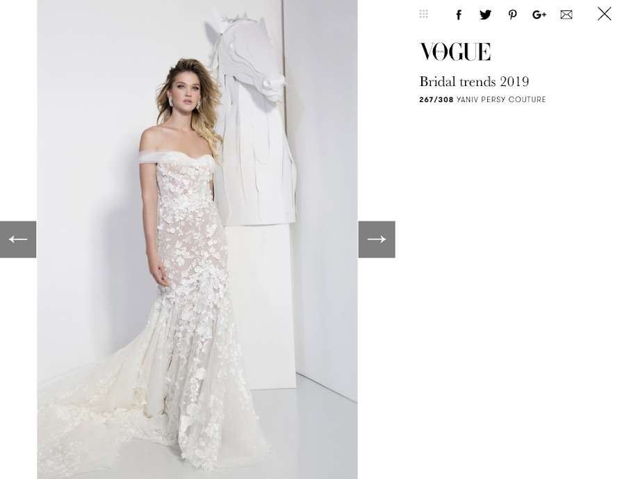 The top wedding dress trends for 2019: The Fall/Winter Collections | Irish  Independent